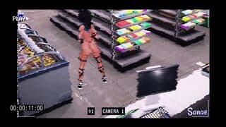 午夜逃亡的户外露出