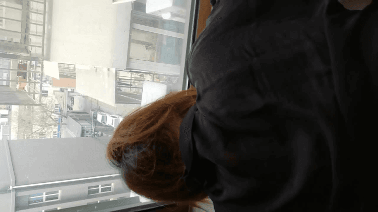 大白天开窗操，真刺激