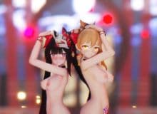 (Genshin Impact &amp; Honkai Star Rail) Sparkle and Yoimiya - Naughty