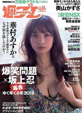Asuka Hanamura 华村あすか, Weekly Playboy 2018 No.53 (周刊プレイボーイ 2018年53号)